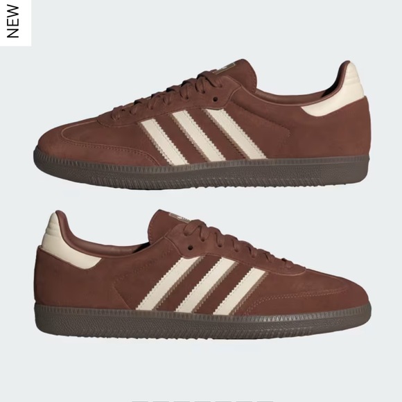 NWT Adidas Samba OG Sneakers Preloved Brown Size Men 6/Women 7 - Picture 5 of 15